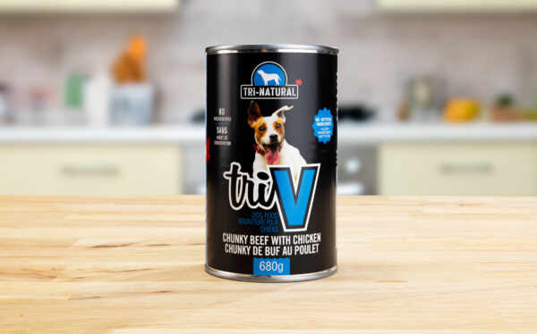 Tri V Chunky Beef & Chicken